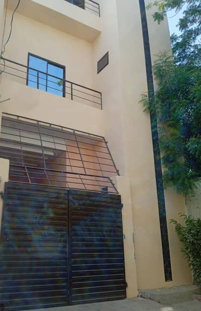 Three-story house