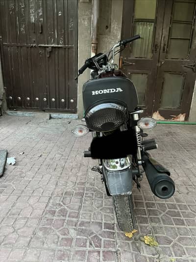 CG 125 self start