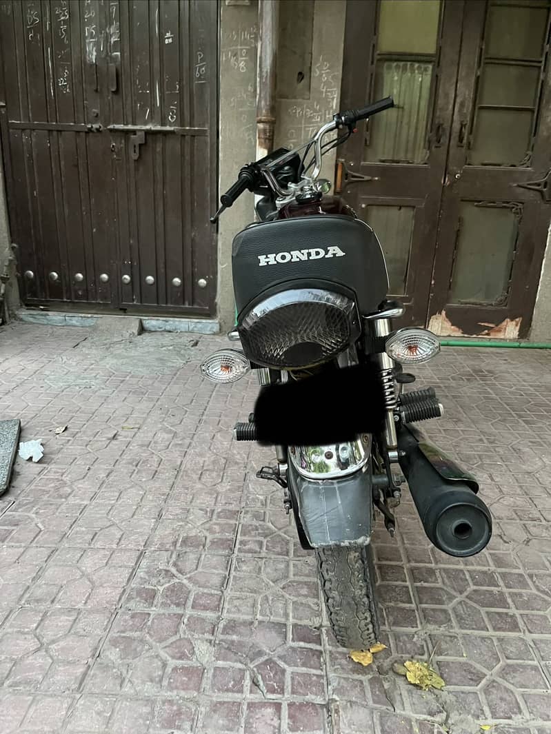 CG 125 self start 0