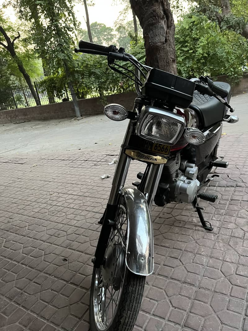 CG 125 self start 1
