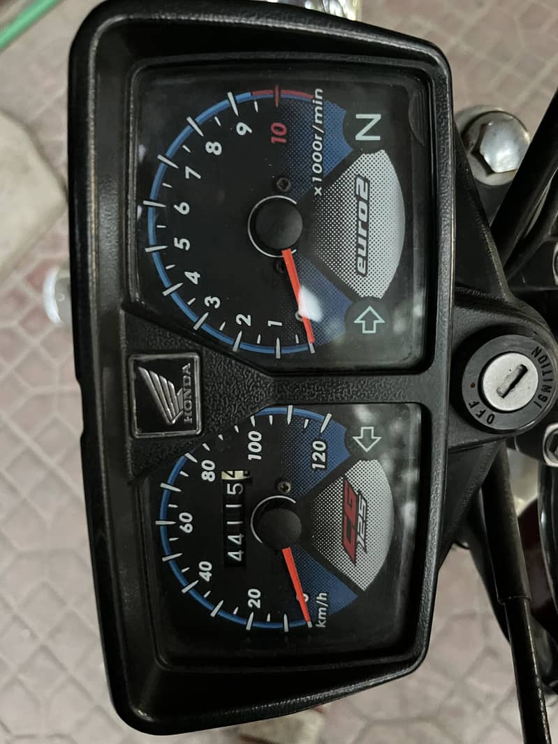 CG 125 self start 4