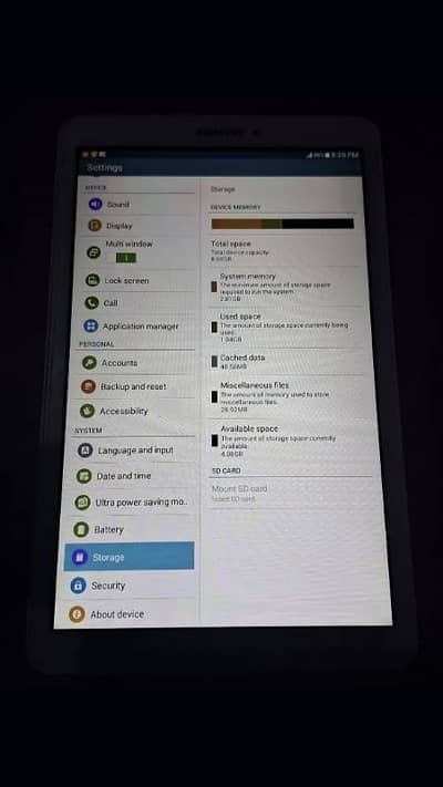 galaxy tab E
