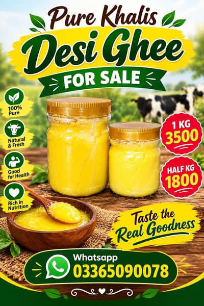cow pure Desi ghee & Makhan