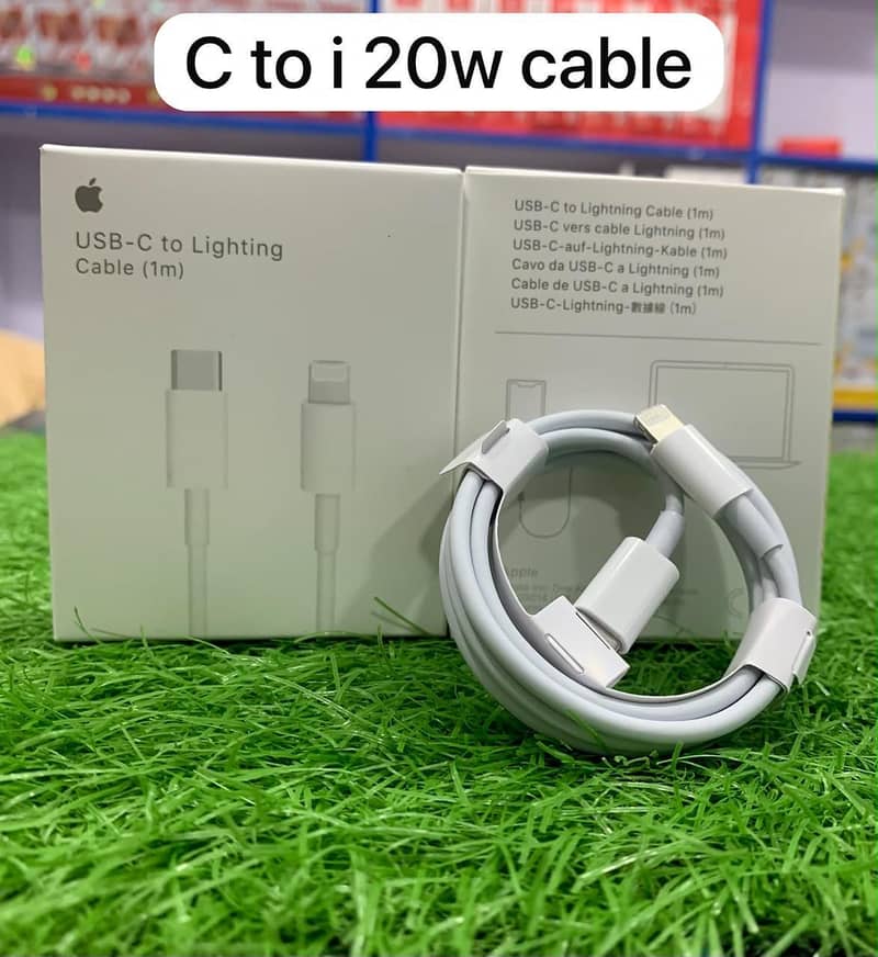 Apple c to lighting cable 0
