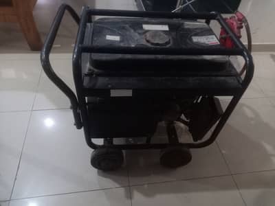 Title: 10 KVA Used Generator with Petrol & Gas Kit – Good Condition