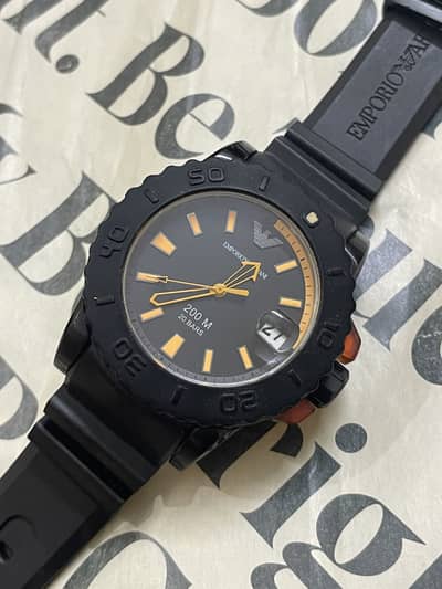 Armani divers seiko citizen ricoh omax west end watches
