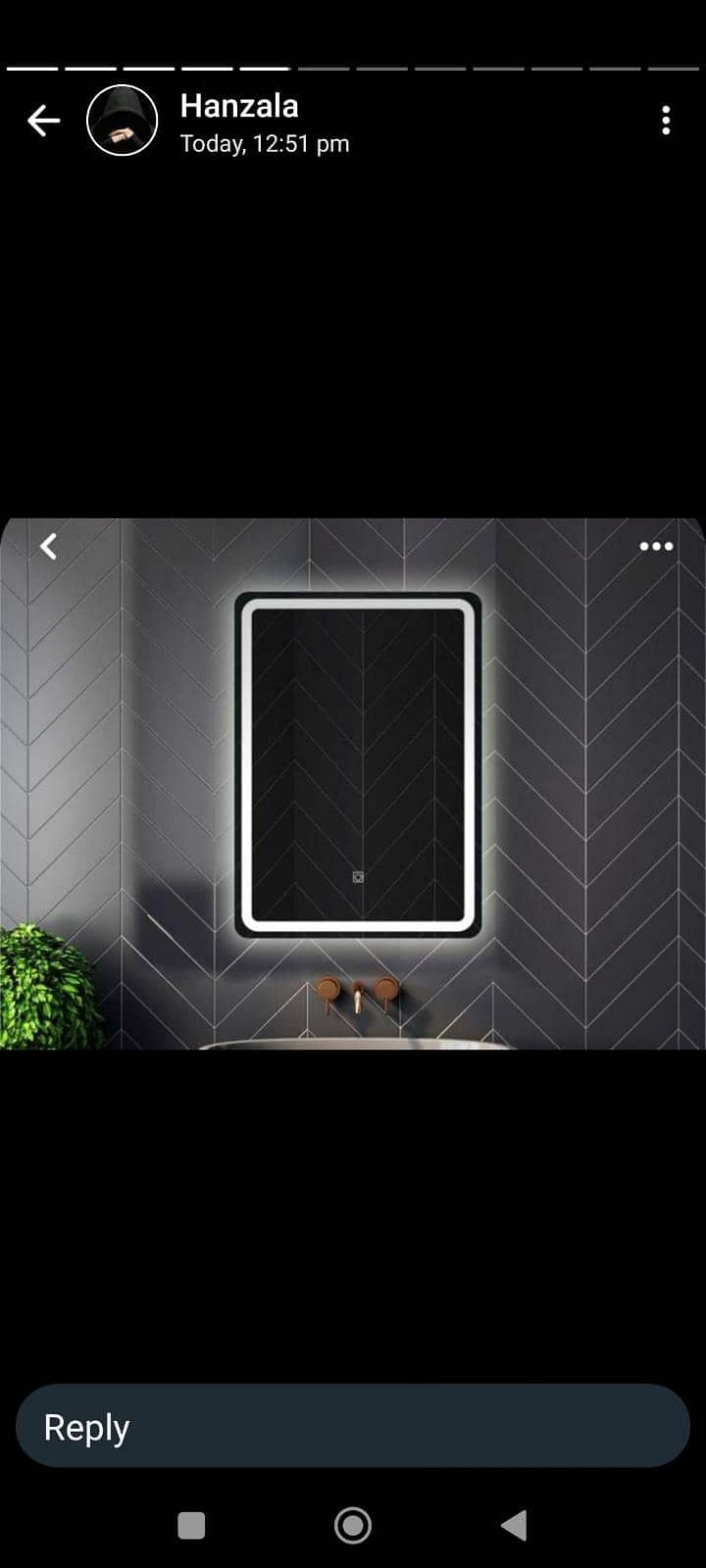 LED Mirror 19