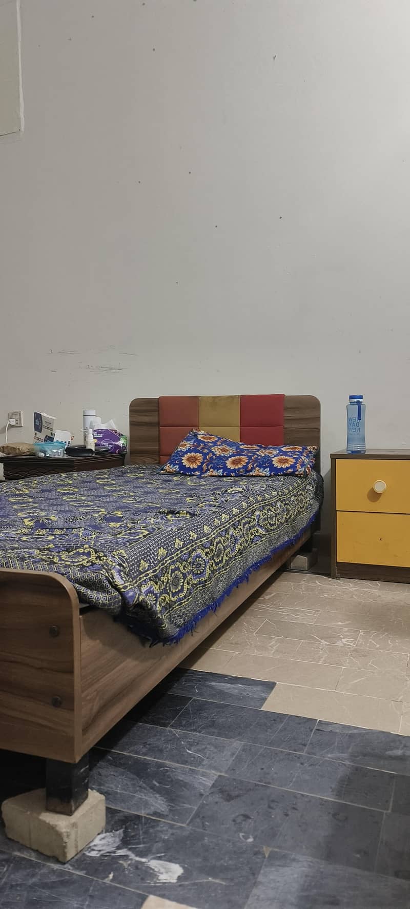 Bed and Side Table 1