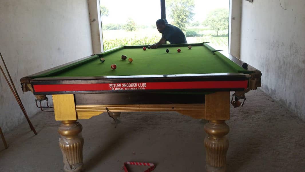 Snooker + Billiard Table 1