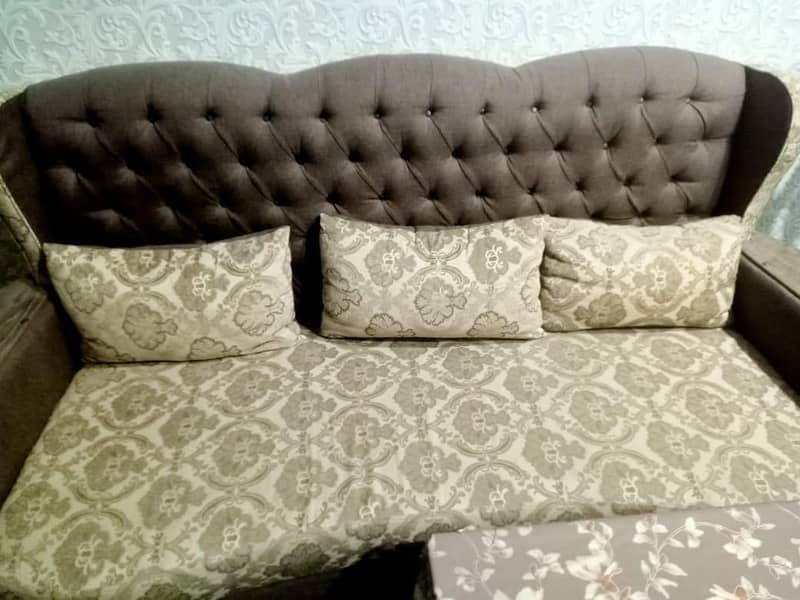 seven seater sofa set with table 1