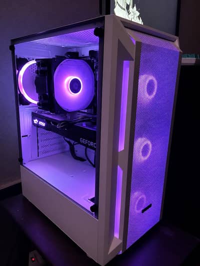 Gaming PC – RTX 4060 + Ryzen 5 5600 | White Build