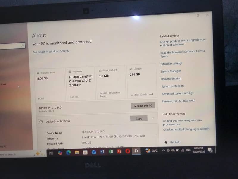 Dell E7440 3