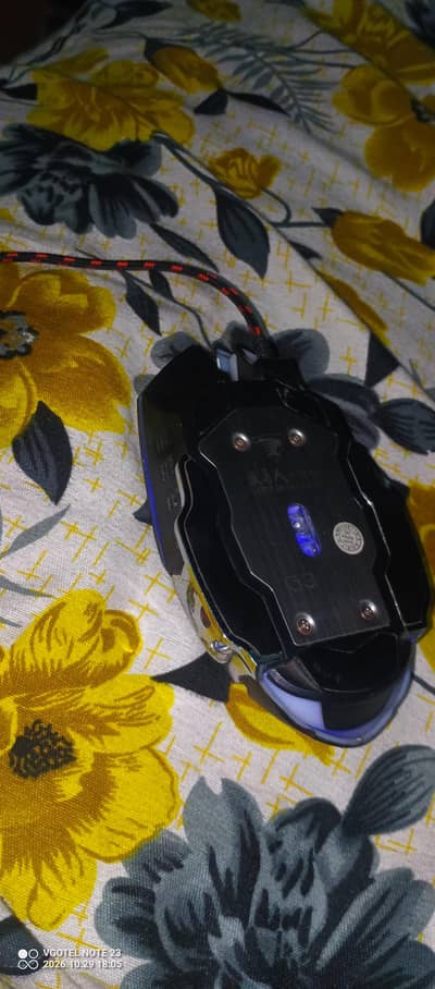 lion rgb light mouse used 2000 for sale contact number 03058995774