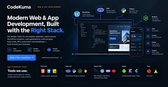 Web/App/APIs Developement Agency