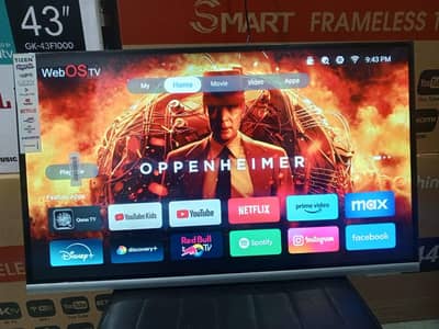 Delicious offers 43 4k UHD tv Led 3 Years Warranty