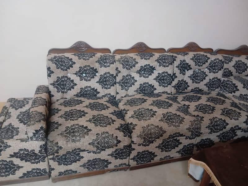 Solid wooden 6 seater sofa set for sale - Sofas - 1121012469