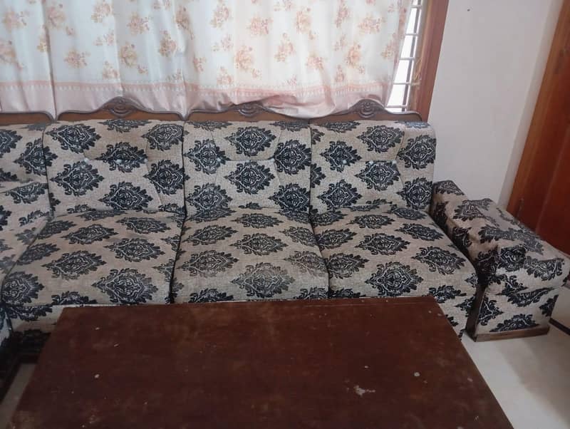 Solid wooden 6 seater sofa set for sale - Sofas - 1121012469