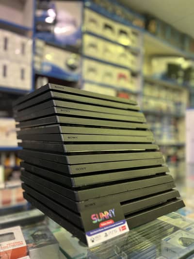 Ps4 Pro With Games , PlayStation 4 Pro , Ps5 , PlayStation 5