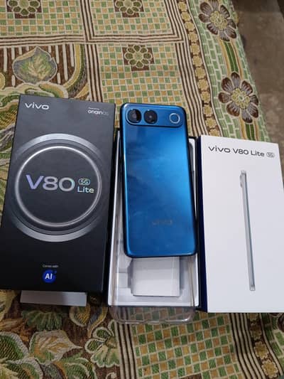 Vivo V80 Lite 5G 8 days used only
