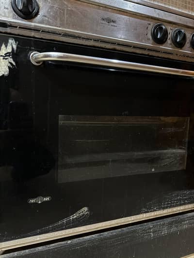 Nasgas 3 burner cooking range