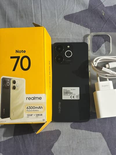 Realme note 70 4+8/128 with complete box 10 days used