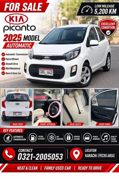 KIA Picanto 1.0 AT 2025