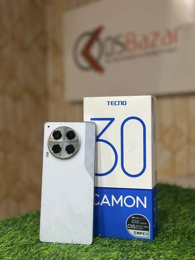 Tecno Camon 30 12GB RAM 256GB Storage With Box & Charger