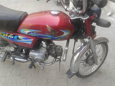 Honda CD 70 Model 2024