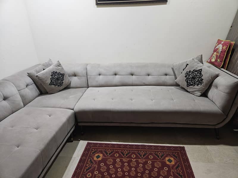 L shape sofa 1