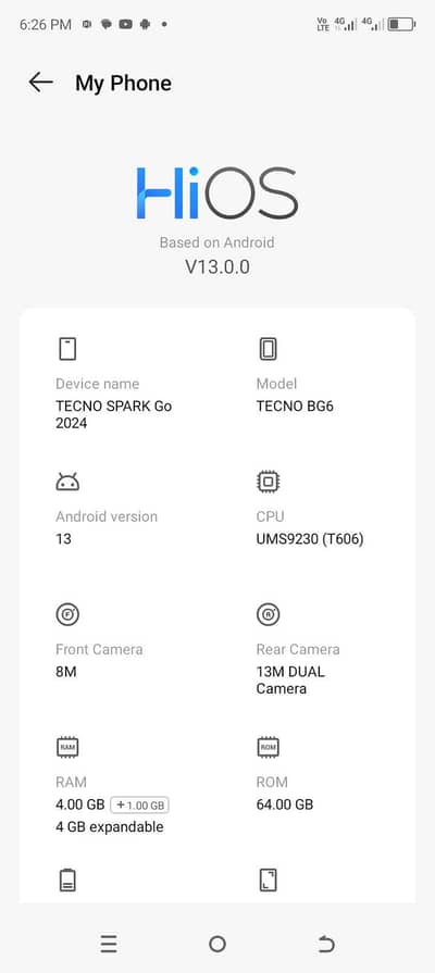 techno spark go