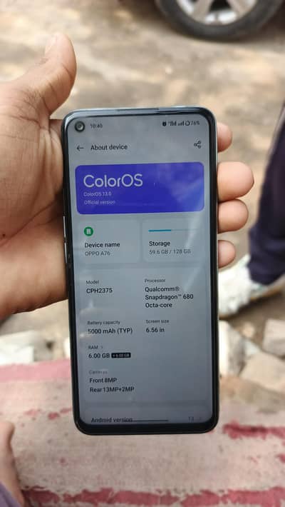 OPPO A76