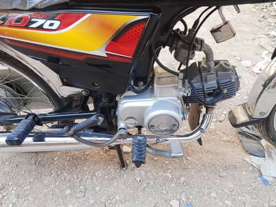 Honda CD70 Applied