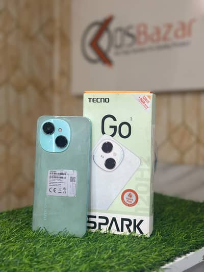 Tecno Spark Go 1 4gb Ram 128gb Storage with Box