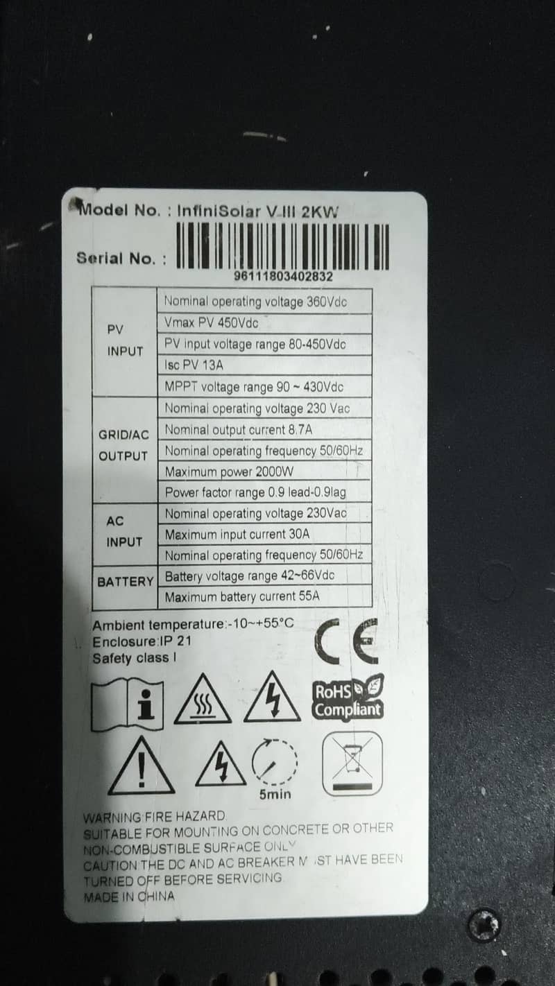 infini inviter Plus pylon tech Battery 1