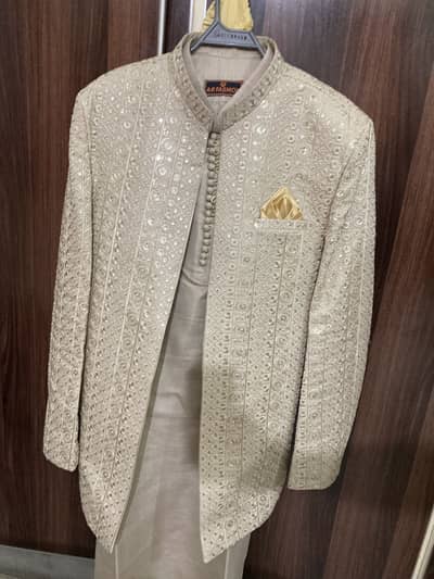 Shalwar kameez with coat