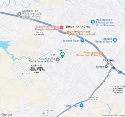 Commercial Plot For Sale In E-16/2 CDECHS