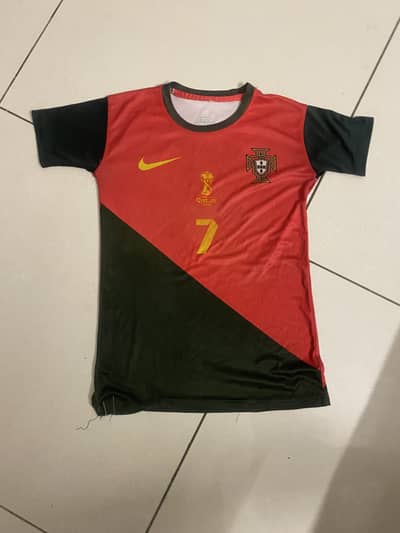 Portugal 2022 world cup home shirt ronaldo on back