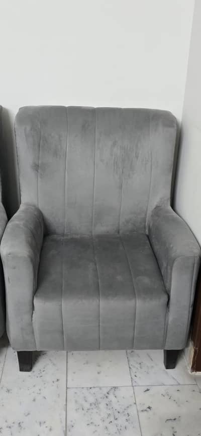 Grey sofa set for sale - 2 Seater Sofas