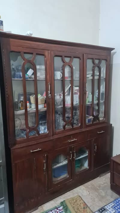 Wooden Showcase Almari