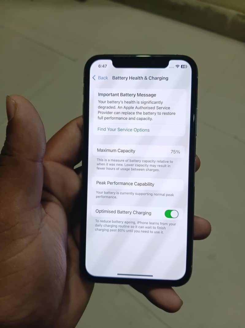 Apple iPhone XSo 9