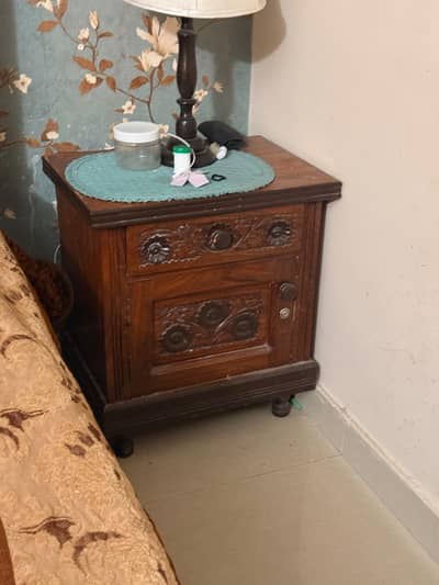chinioti solid sheesham wood bed for sale