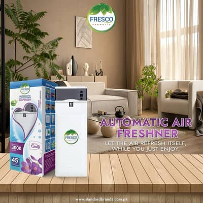 FRESCO Automatic Air Freshener Dispenser | Smart Fragrance Machine