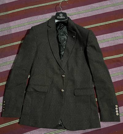 Zara Men's Brown Coat, Medium