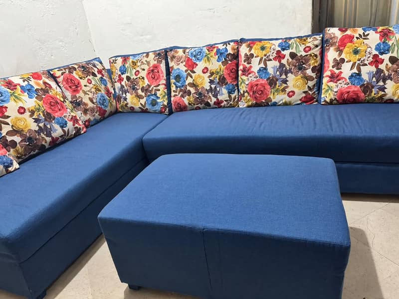 7 seater L shape sofa set 1