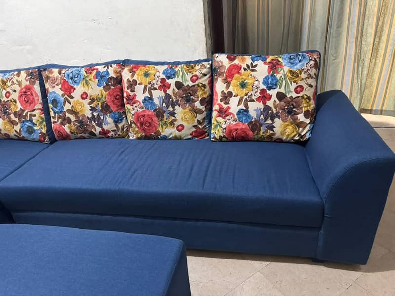 7 seater L shape sofa set 3