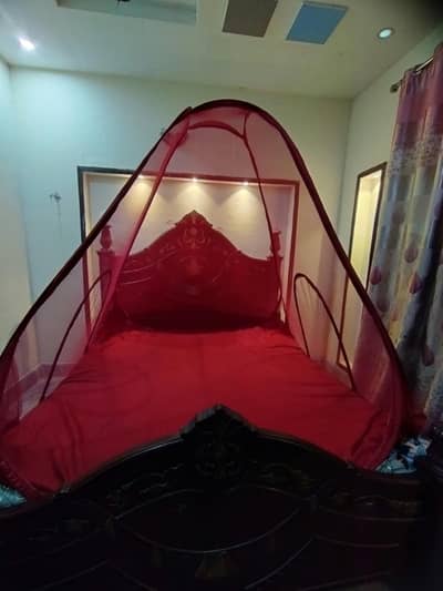 New Premium Foldable Pop-Up Mosquito Net for Double / King Size Bed