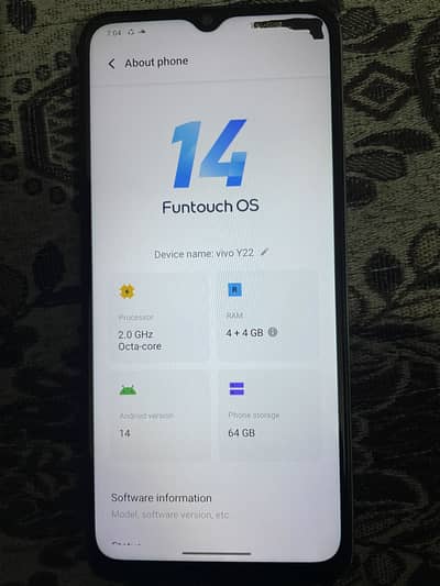 Vivo Y22