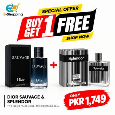 Get two luxury fragrances for the price of one.