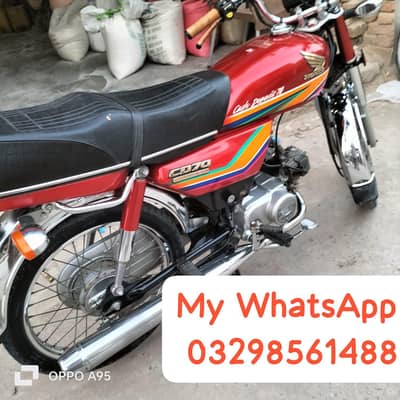 Honda CD 70 cc bike 2012 model