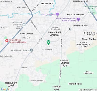 3.5 Kanal Commercial Corner PLOT 4 Sale At ANJOTER Near AkberAbad